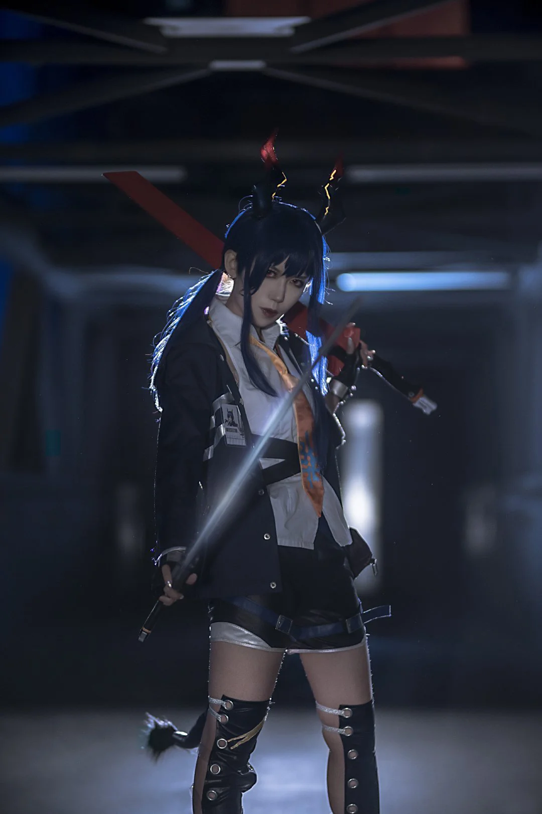 明日方舟 陈COS写真