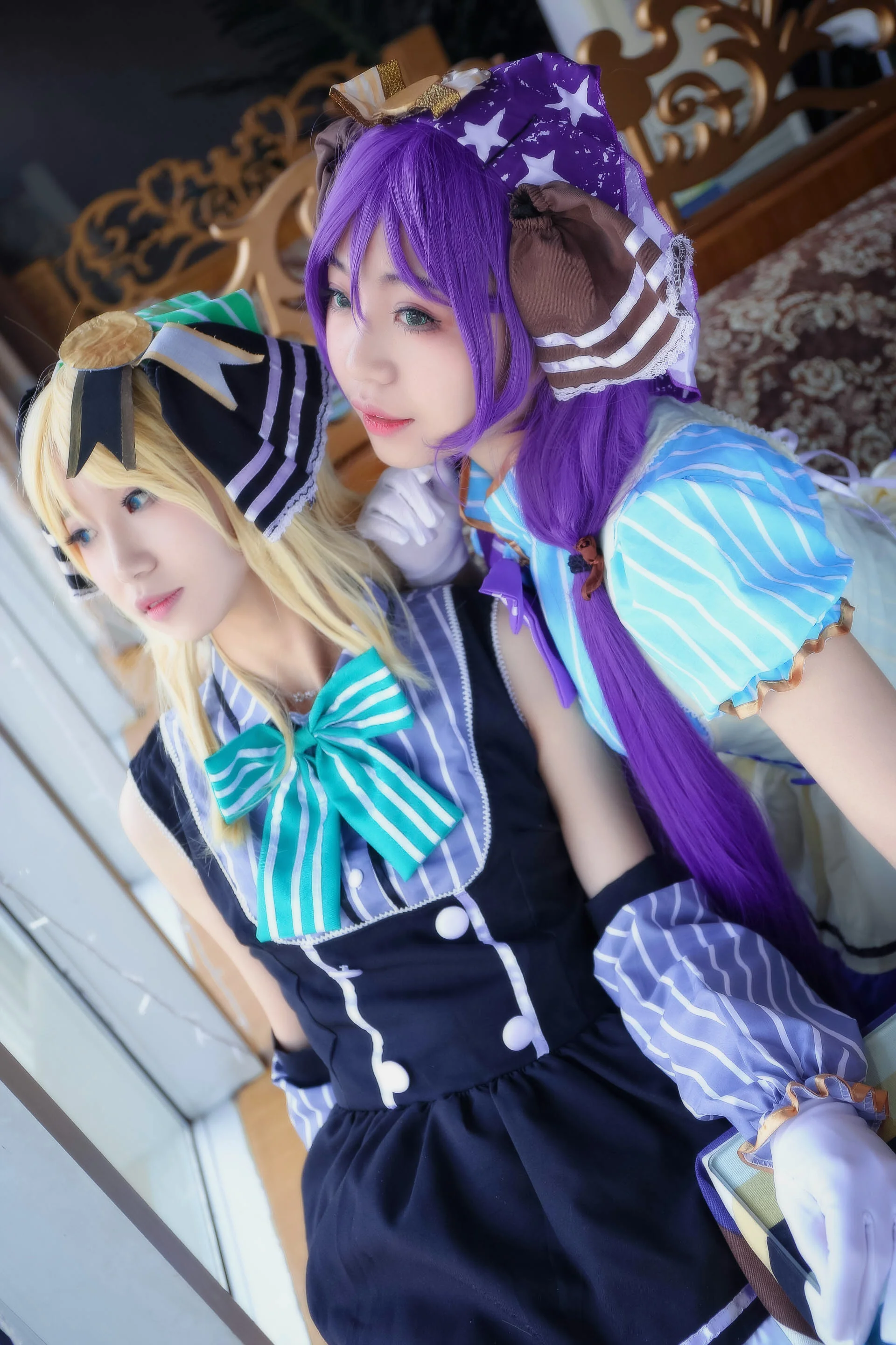 东条希x绚濑绘里COS写真 糖果装
