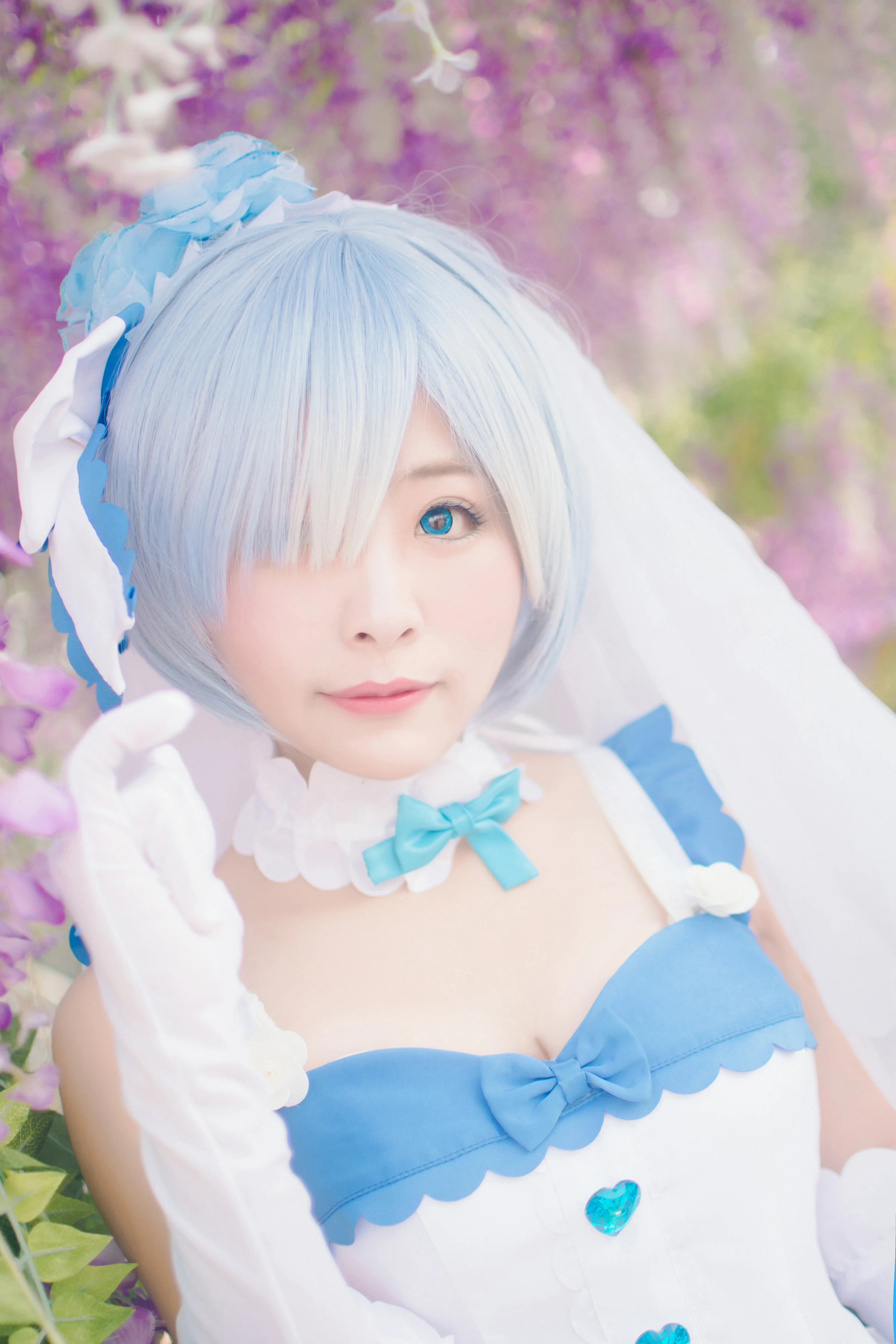 《从零开始的异世界生活》蕾姆婚纱COS写真