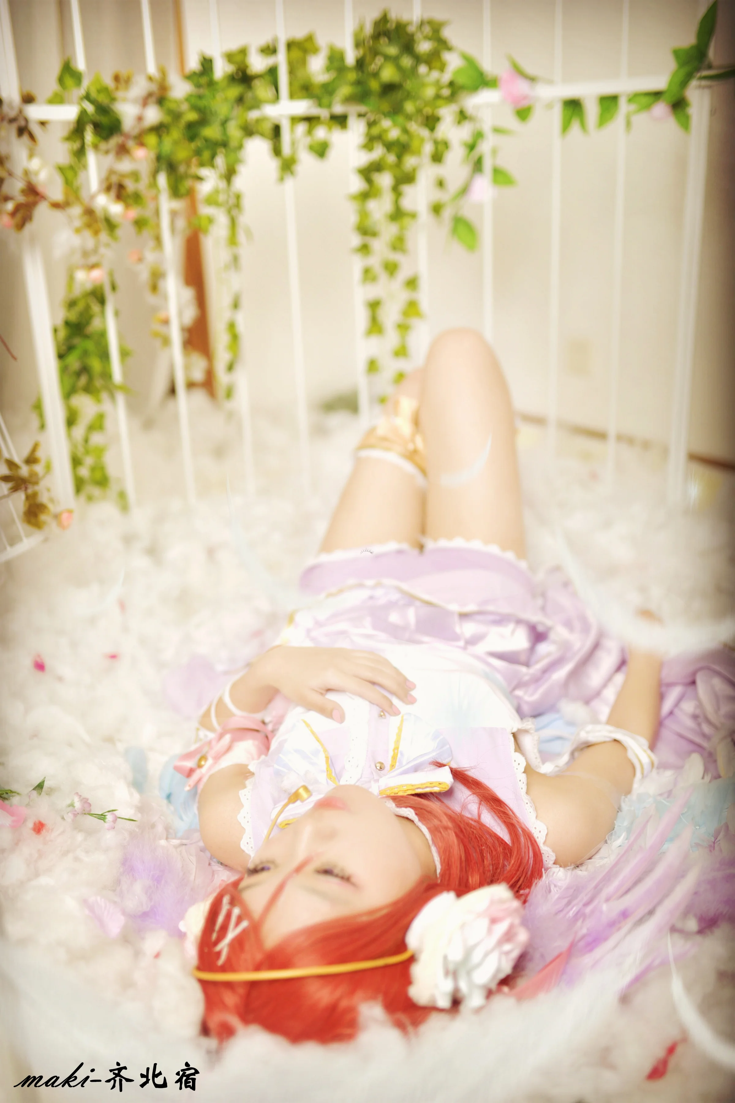 lovelive！西木野真姬白情觉醒COS写真