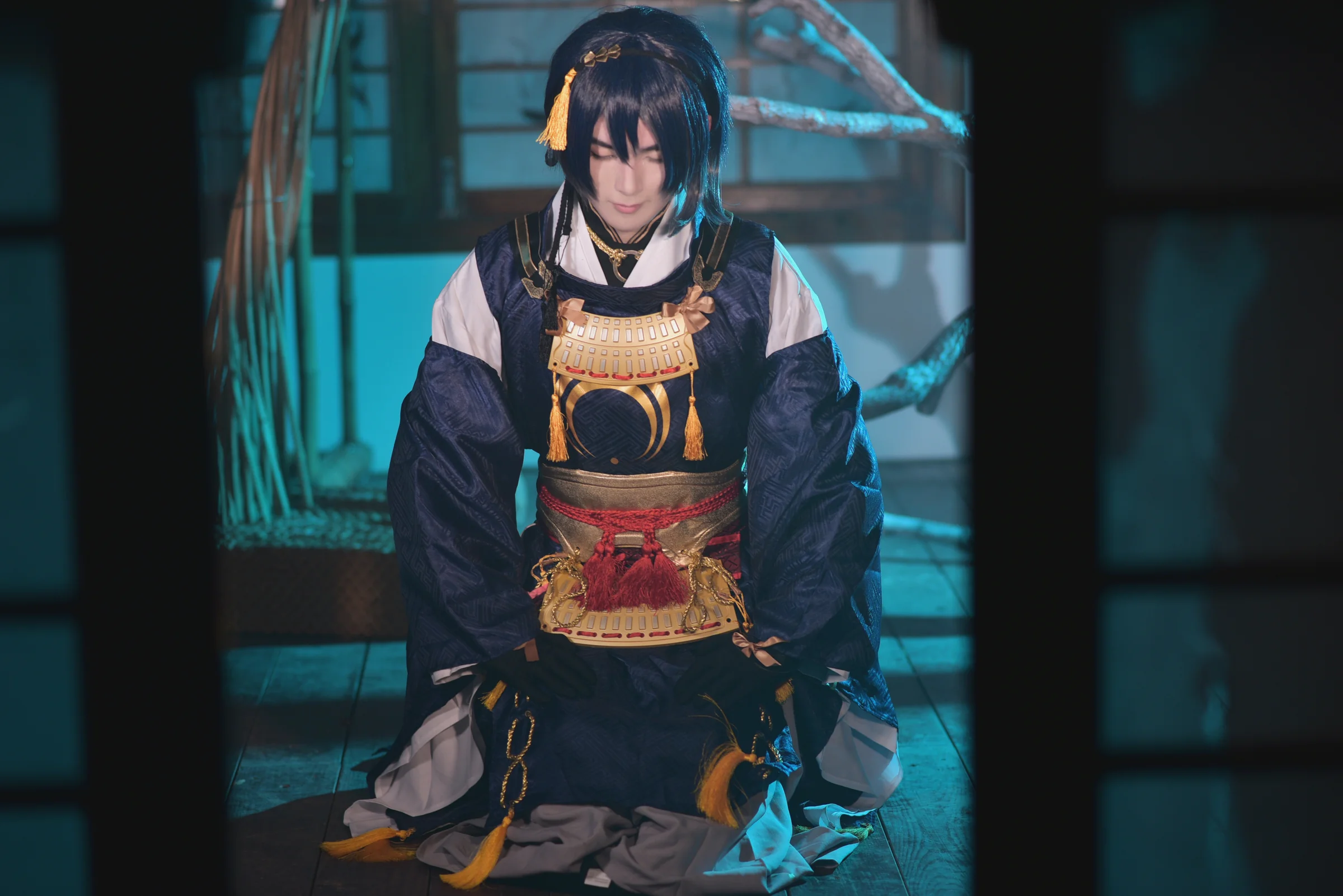 刀剑乱舞 三日月宗近COS写真