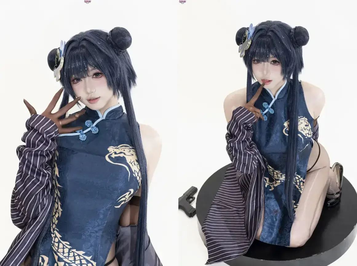柒柒_Lust77 – 蔚蓝档案 妃咲原皮+兔女郎｜高清图片集