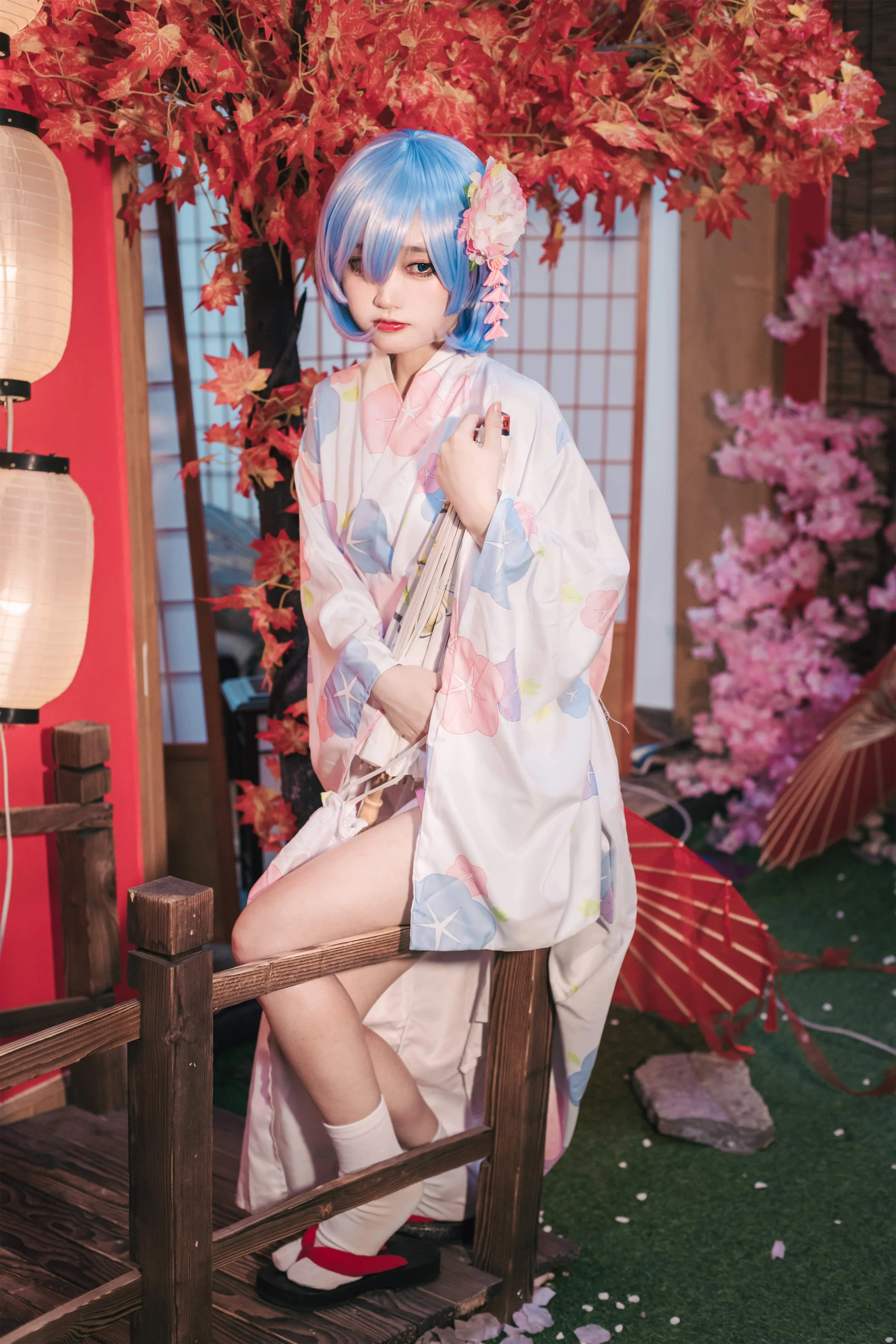 神沢永莉 – 蕾姆和风｜高清图片集