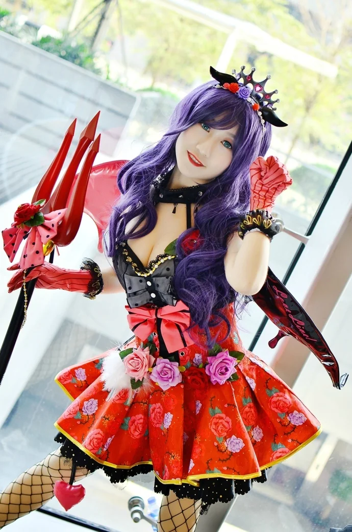 LoveLive！ 东条希 小恶魔觉醒ver COS写真
