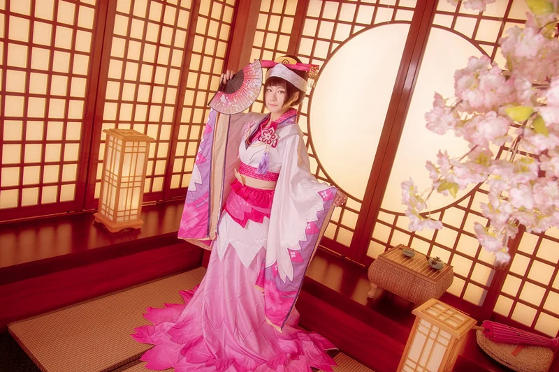 阴阳师樱花妖觉醒COS写真