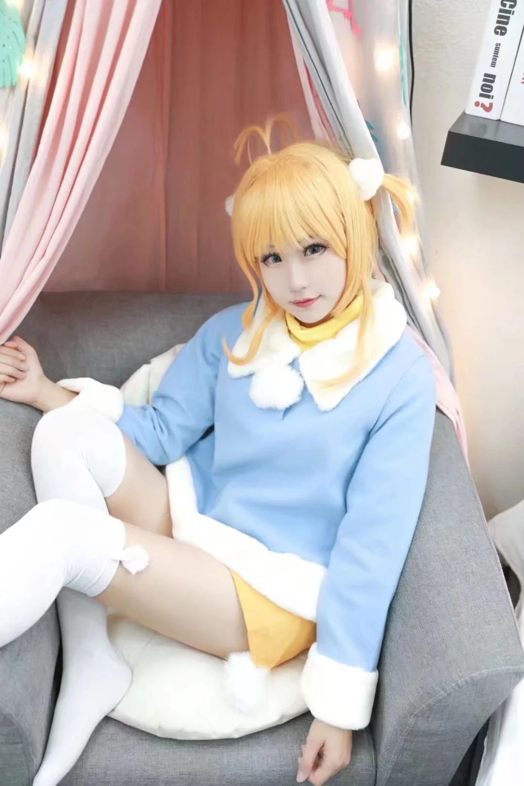 百变魔卡少女樱COS写真 永远天真