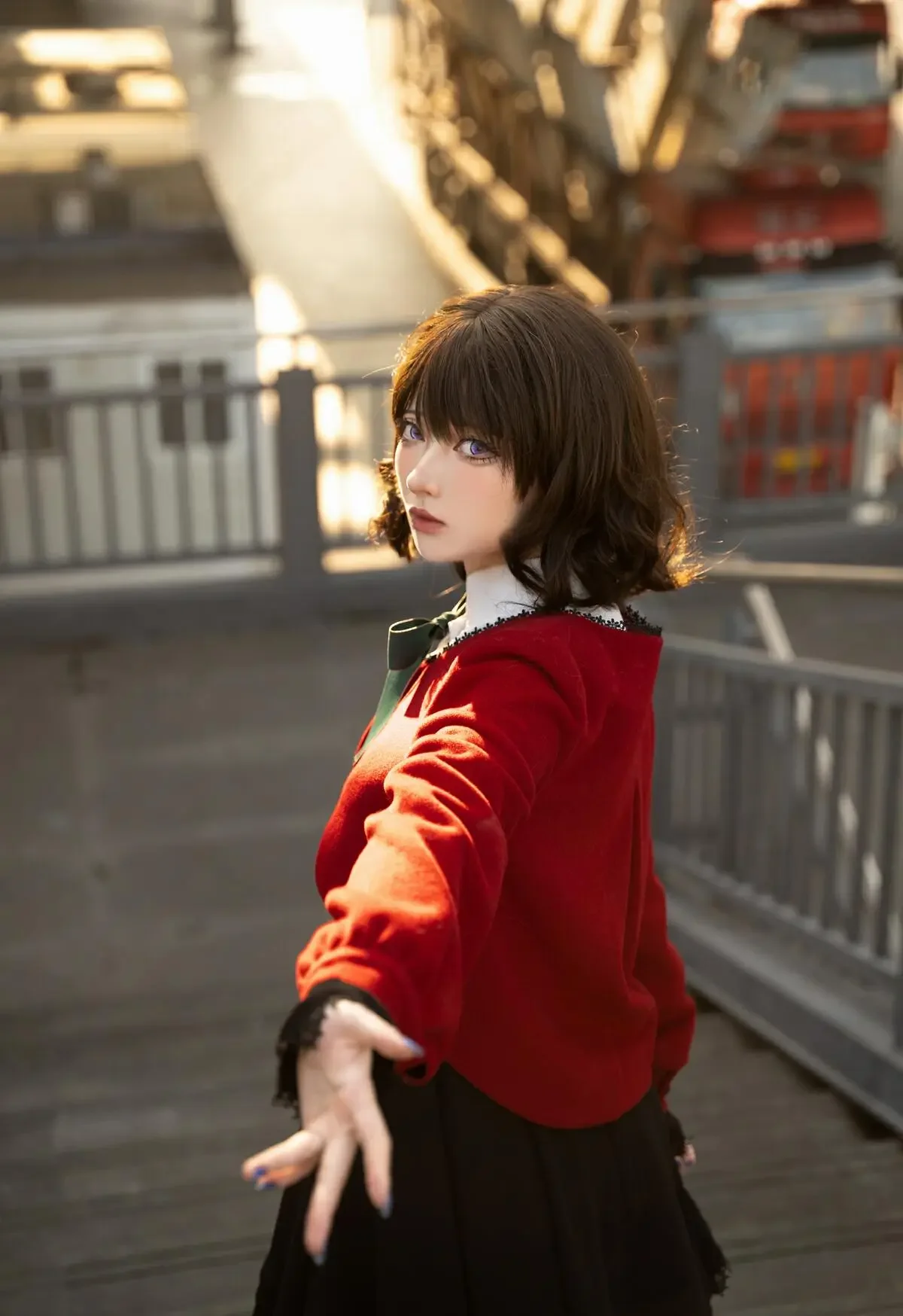 炭烤莉莉黑 – 桌面少女 冬·林檎｜高清图片集
