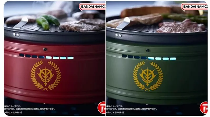 紅色燒烤三倍速《夏亞專用薩克II以及薩克II 卡式瓦斯爐》商品，真是外出旅行居家烤肉的必備商品｜高清图片集