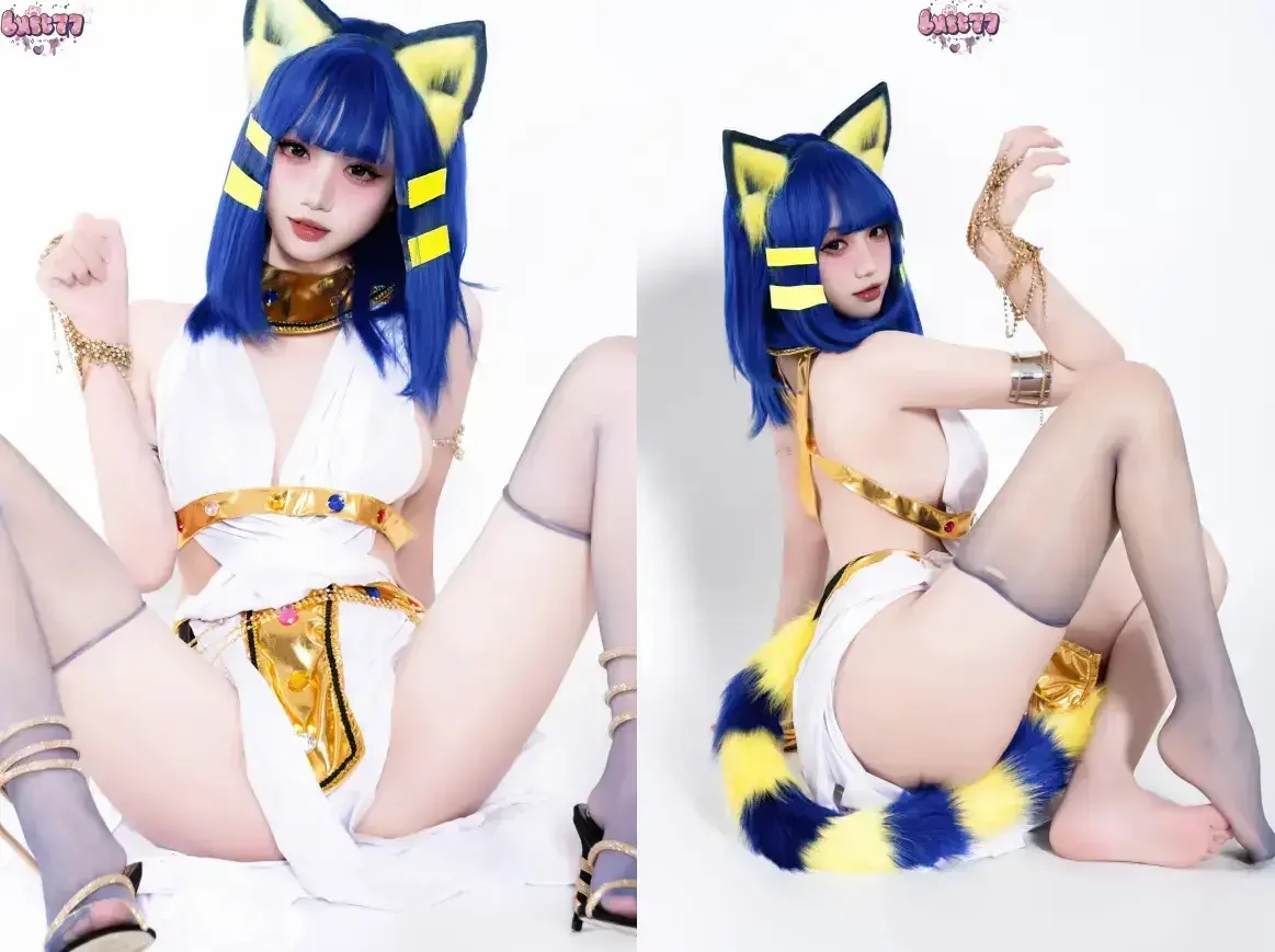 柒柒_Lust77 – 白·埃及猫｜高清图片集