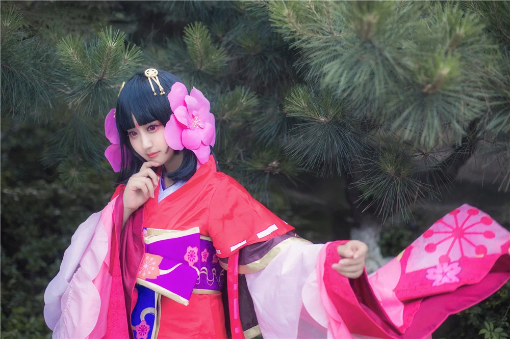 《阴阳师》 樱花妖 一个红眼病的小姐姐｜高清图片集