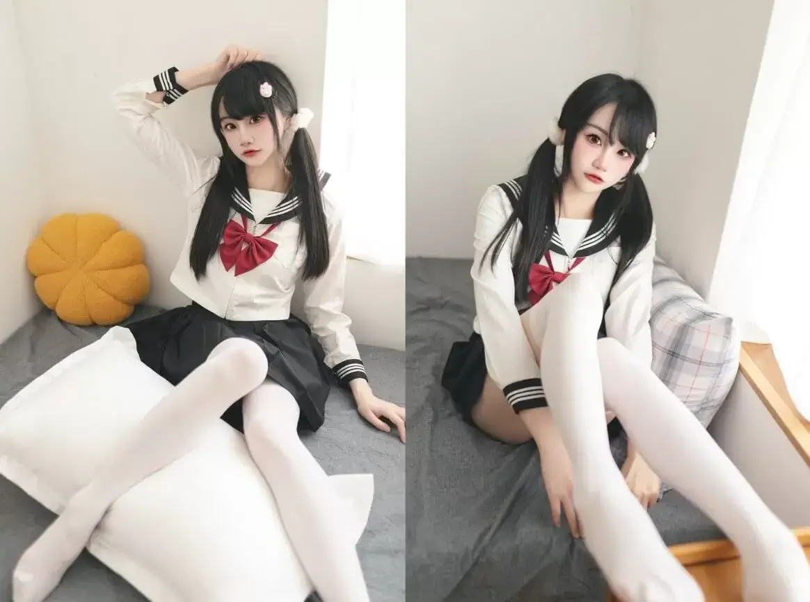 嗷呜酱 – 水手服｜高清图片集