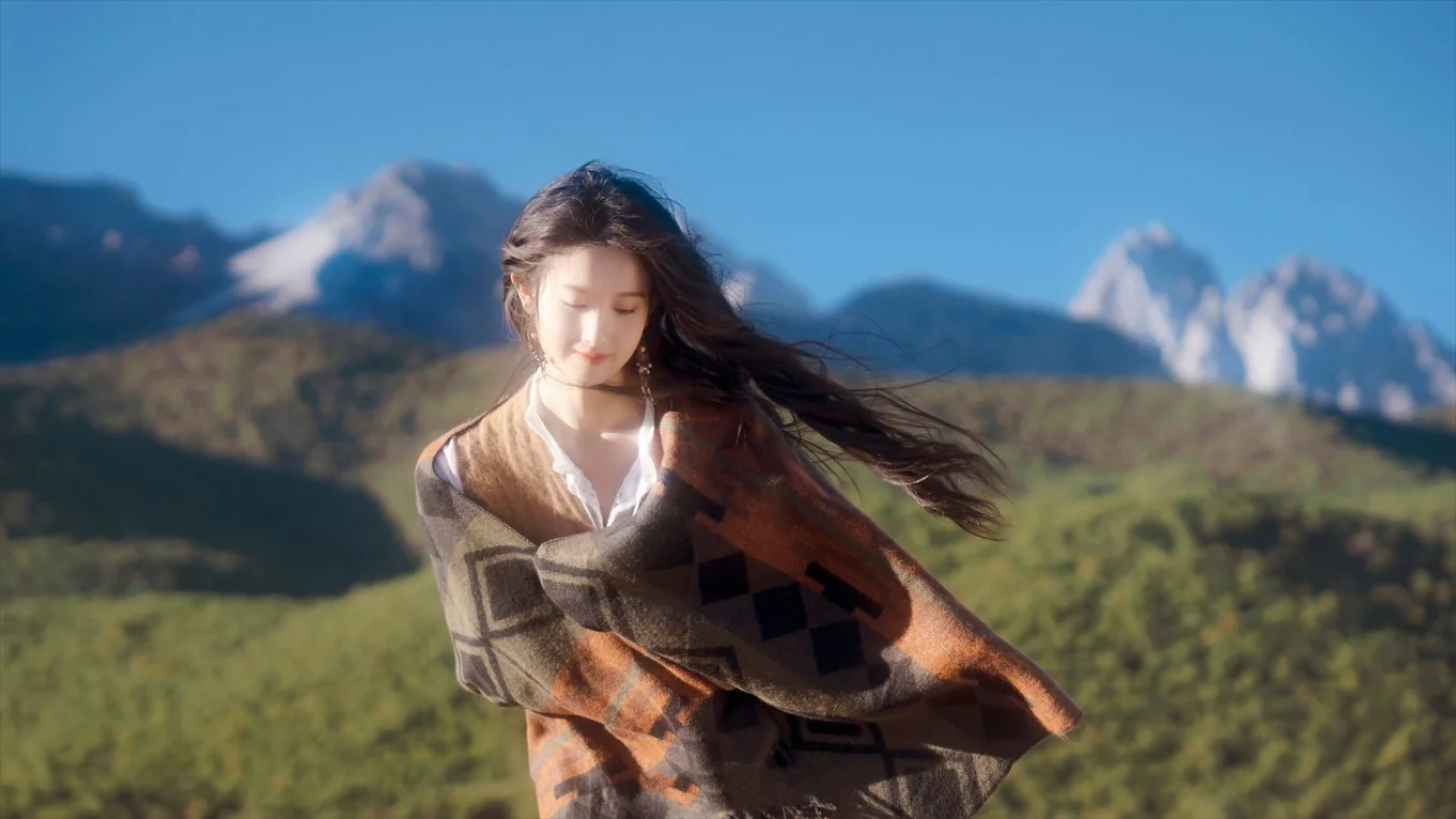 户外 清新 阳光 微风 清纯 美女 7k 高清壁纸｜高清图片集