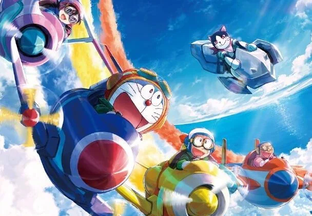 哆啦A梦最新剧场版「大雄与天空的理想乡」海报公开｜高清图片集