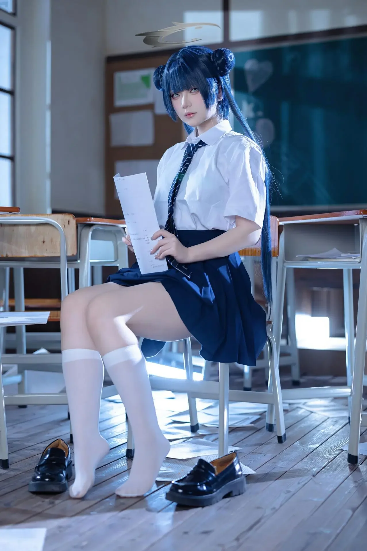 屿鱼 – 蔚蓝档案 妃咲JK｜高清图片集