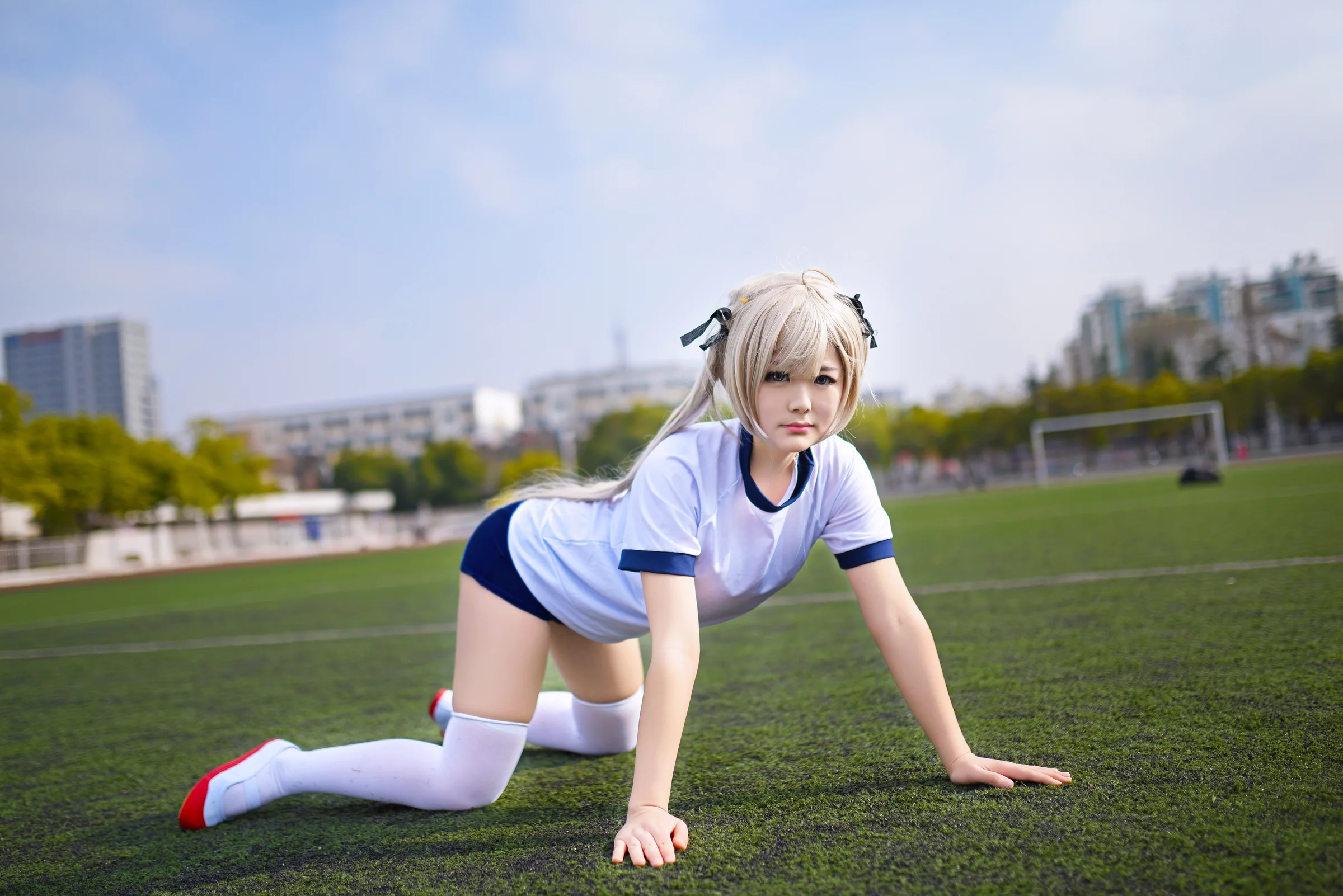 穹妹体操服COS写真