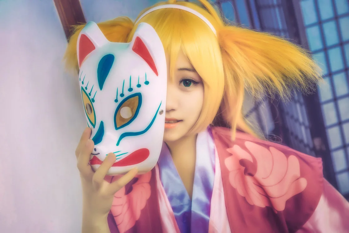 狐妖小红娘 涂山苏苏COS写真，要吃糖吗？