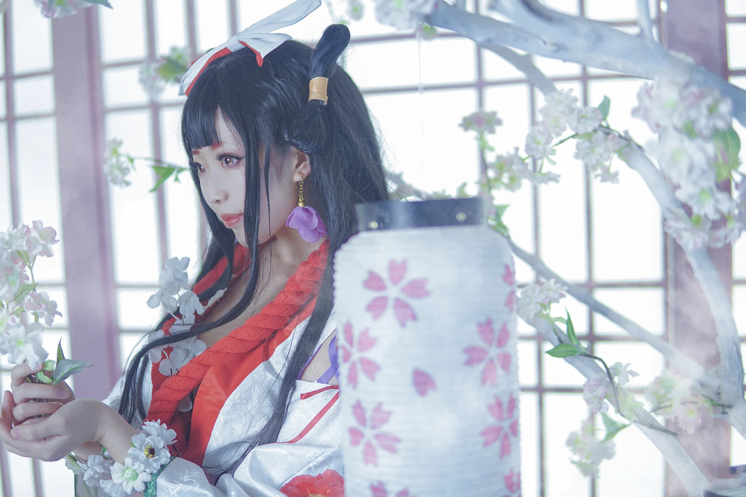 《阴阳师》花鸟卷COS写真 ，痴人说着梦，都道情之所钟