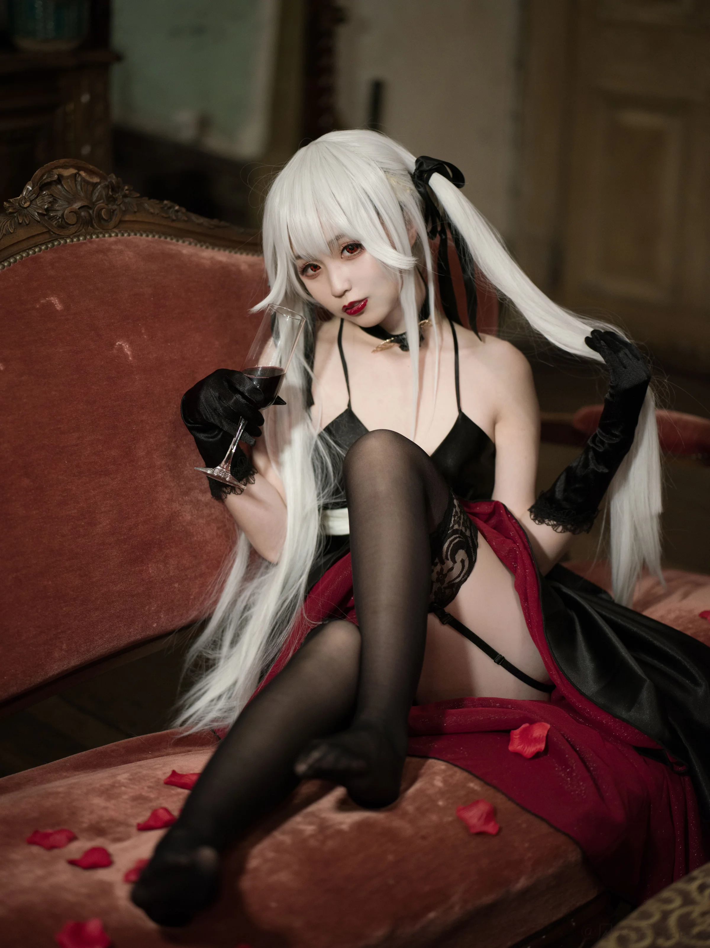 美少女万华镜 -被诅咒之传说少女 篝之雾枝礼服COS写真