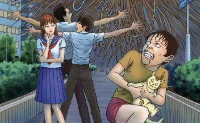 动画《伊藤润二狂热：日本恐怖故事》伊藤本人绘制视觉图｜高清图片集