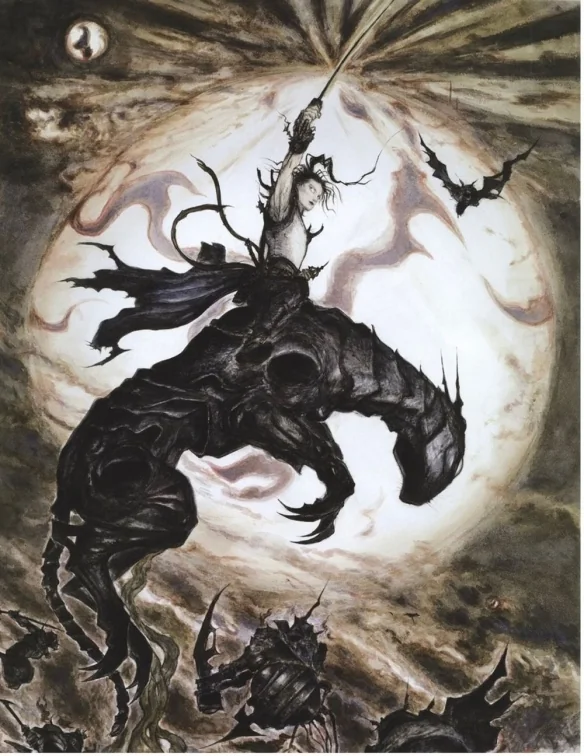 天野喜孝经典画集《斩 -ZAN-》动画化项目正式启动｜高清图片集