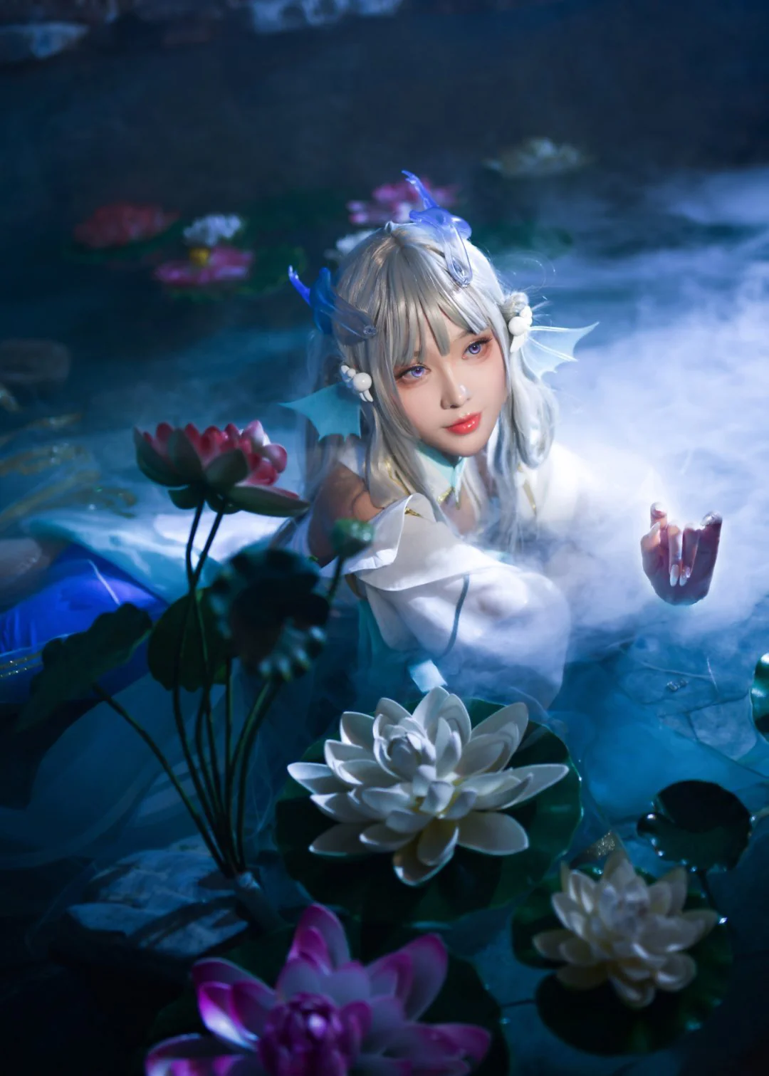 《王者荣耀》西施游龙清影COS写真