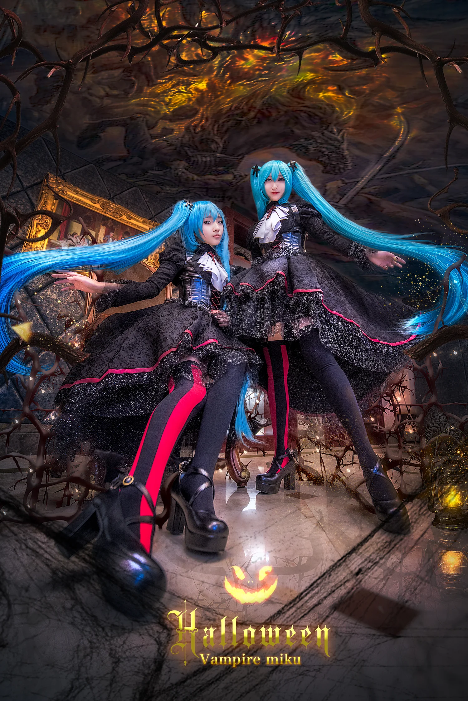 TYA事务所 《VOCALIOD》吸血鬼MIKU COS写真