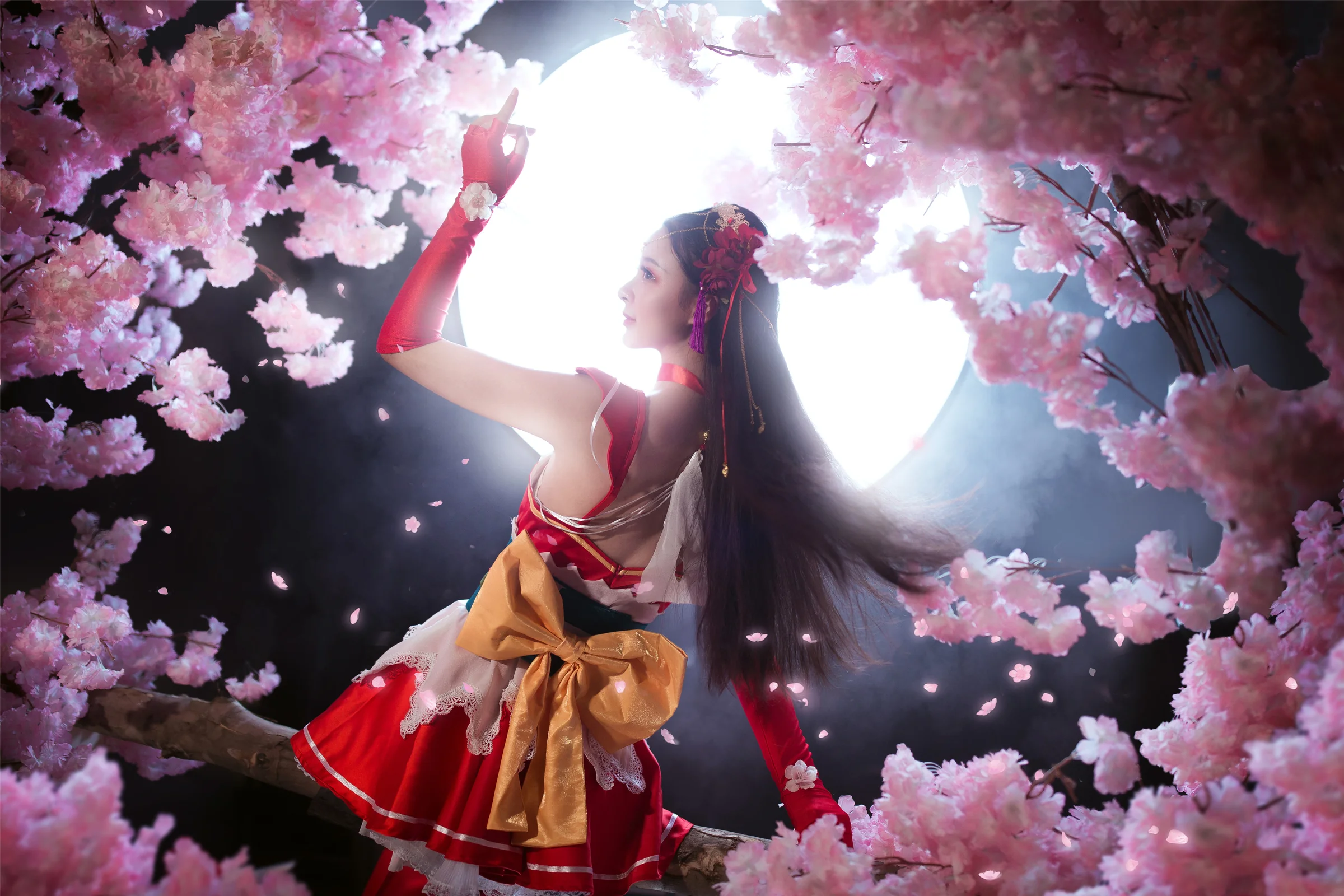 三国杀·小乔·花好月圆COS写真