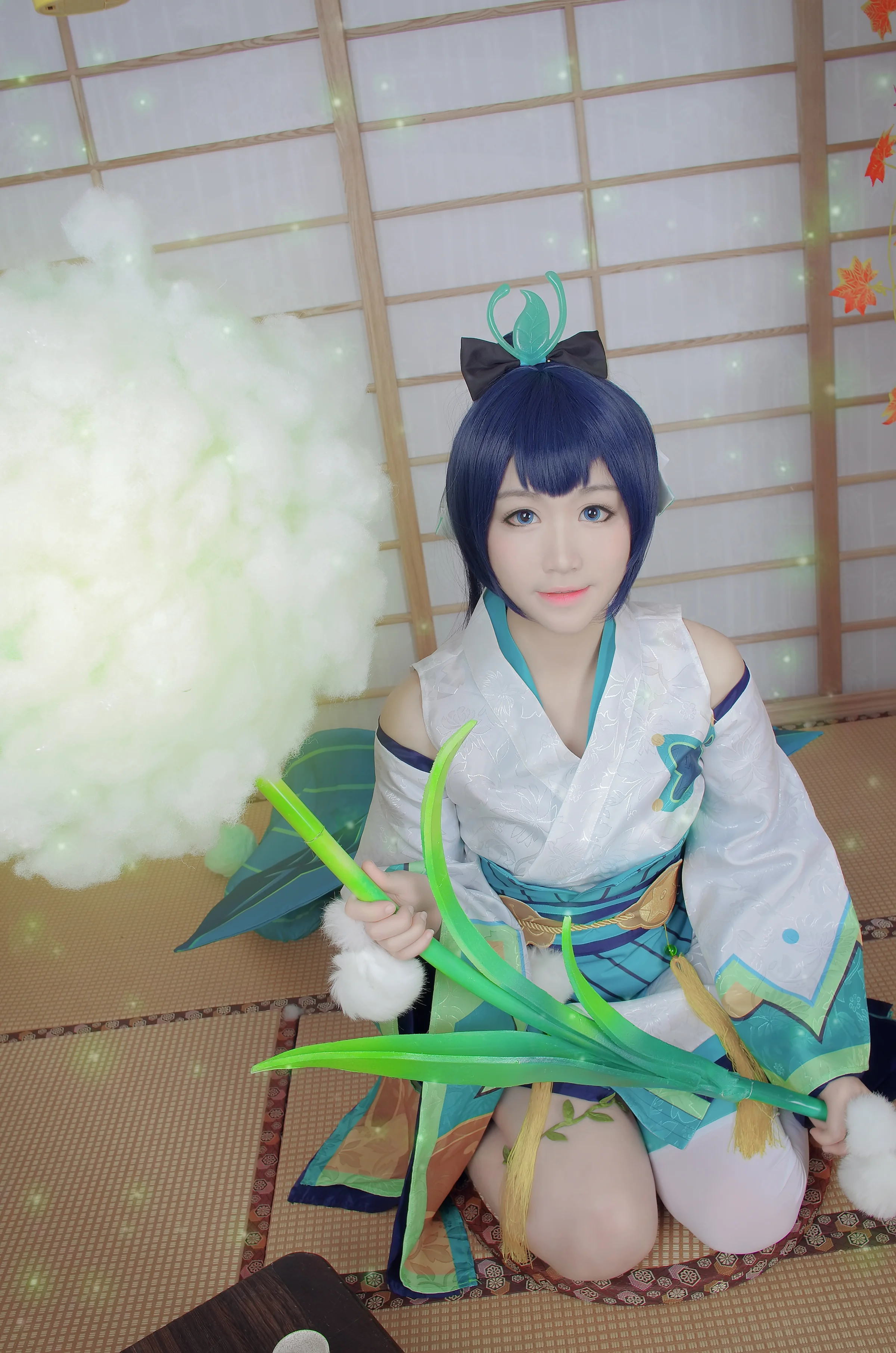 网易阴阳师 萤草未觉醒COS写真