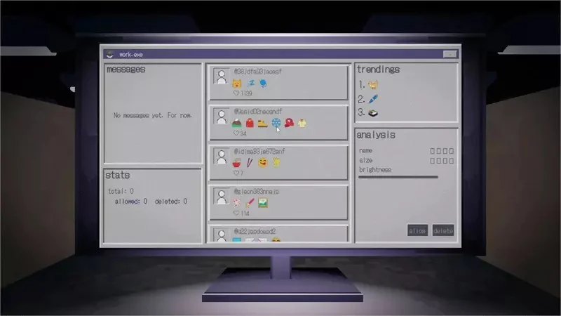 恐怖遊戲《content moderator.》挑戰體驗擔任社群檢查員的一天，瀏覽過濾網路上那些可怕的內容｜高清图片集