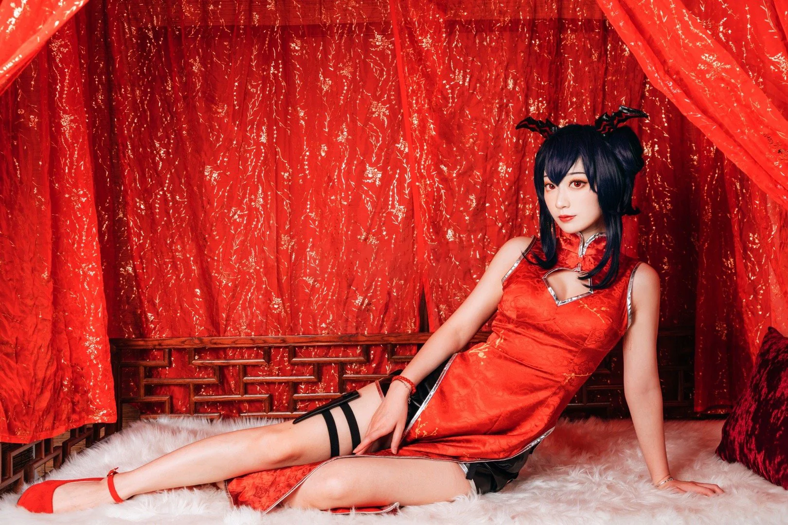 明日方舟 陈sir COS写真