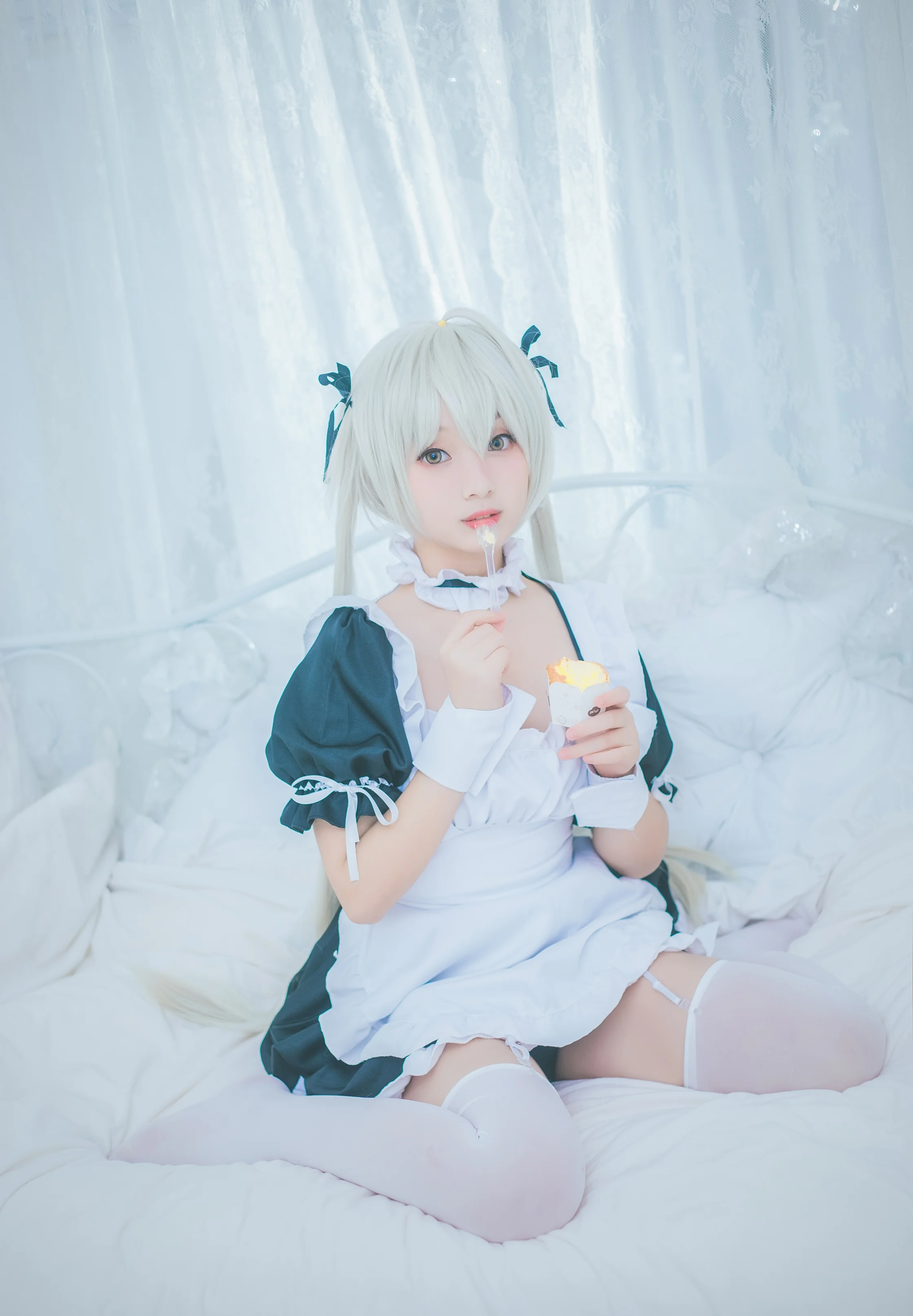 缘之空 穹妹女仆COS写真