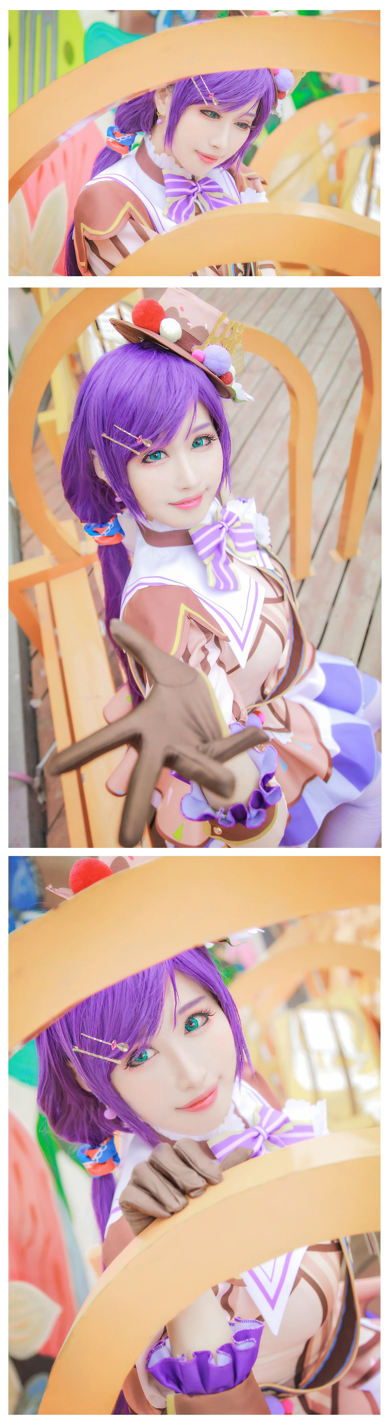lovelive东条希COS写真，冰淇淋觉醒