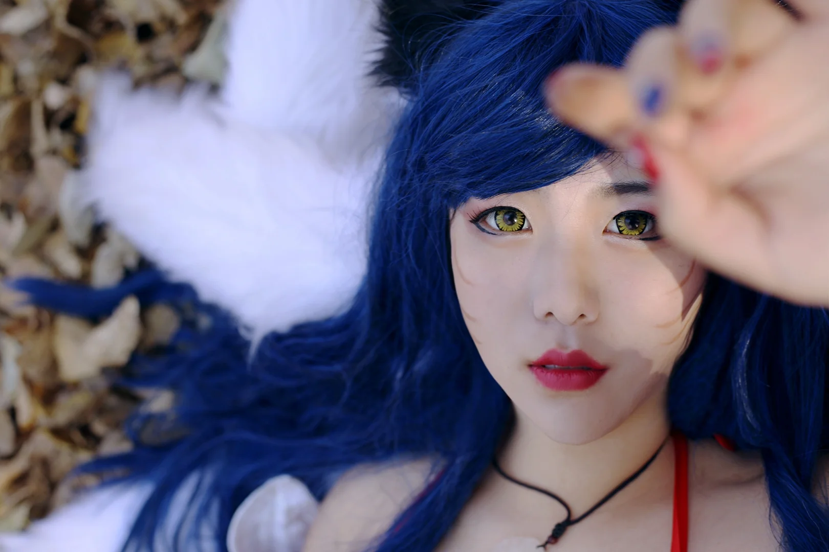 英雄联盟LOL 阿狸COS写真