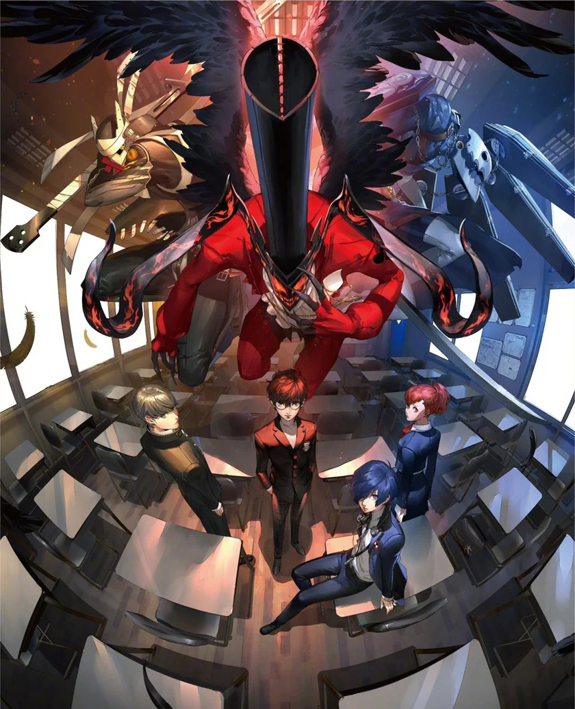 Remastered版「女神异闻录」系列，最新纪念视觉图公开！｜高清图片集