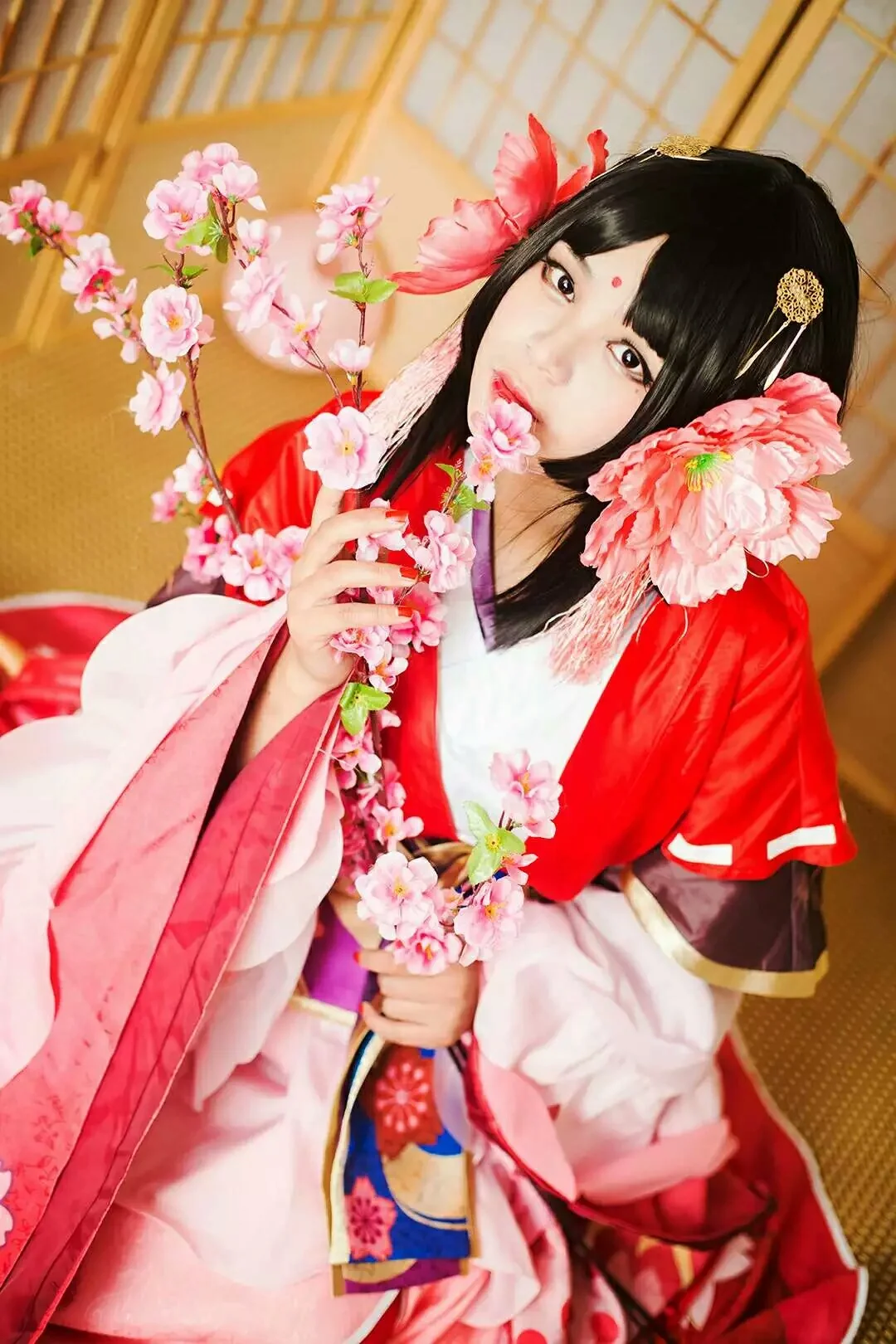 阴阳师――樱花妖COS写真