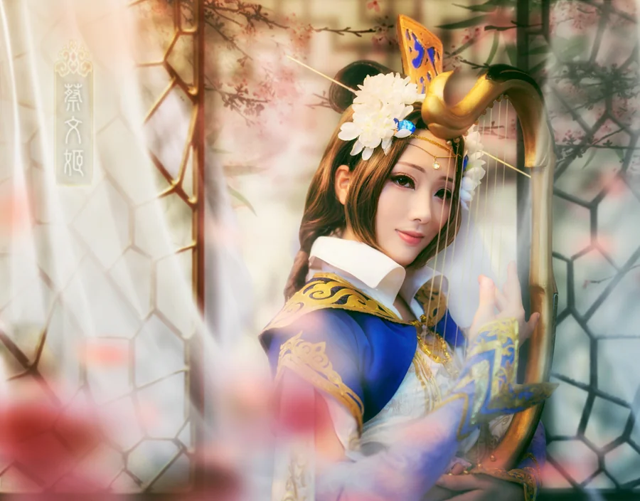 三国无双7蔡文姬COS写真