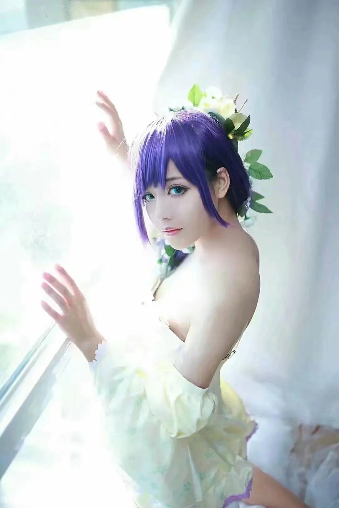 lovelive东条希——长发公主COS写真