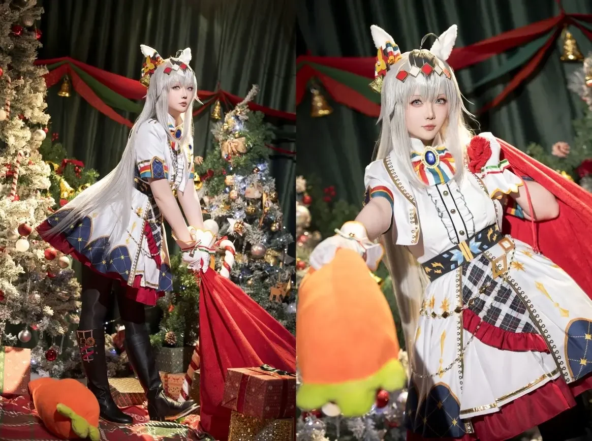 星之迟迟 – 2023年12月计划赠品 赛马娘 小栗帽 圣诞衣装｜高清图片集
