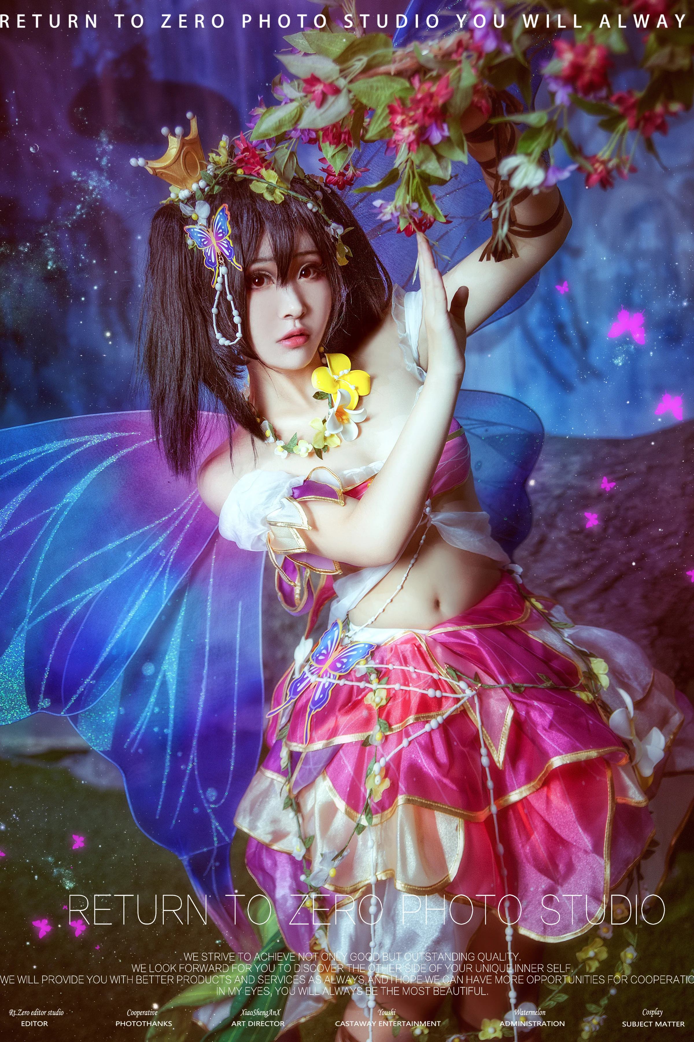 LL花妖精觉醒妮可COS写真