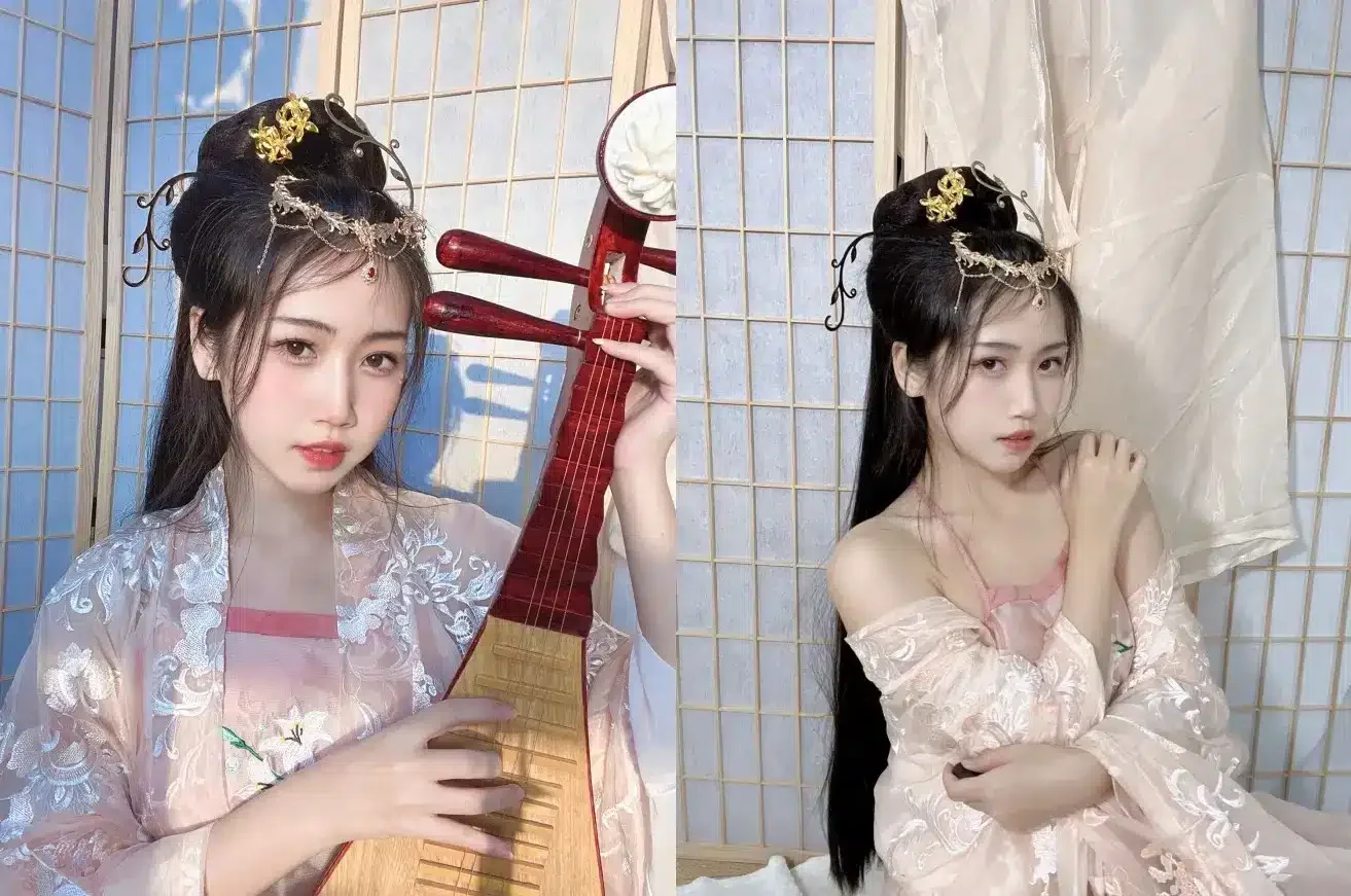 不呆猫 – 古风温泉人妻 [56P+1V／1.89GB]｜高清图片集