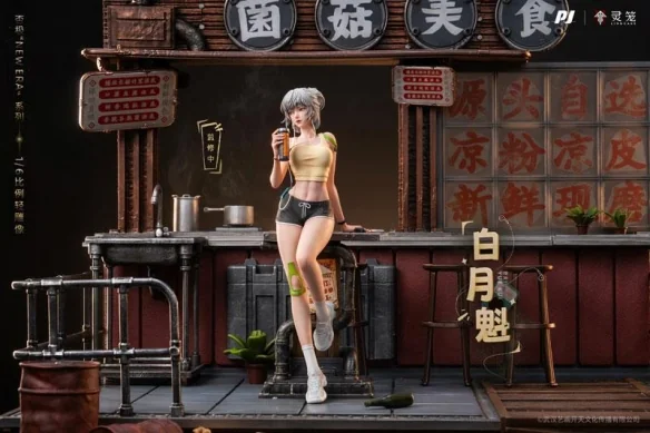 《灵笼》白月魁特典版涂装完成品预计2026年6月发售｜高清图片集