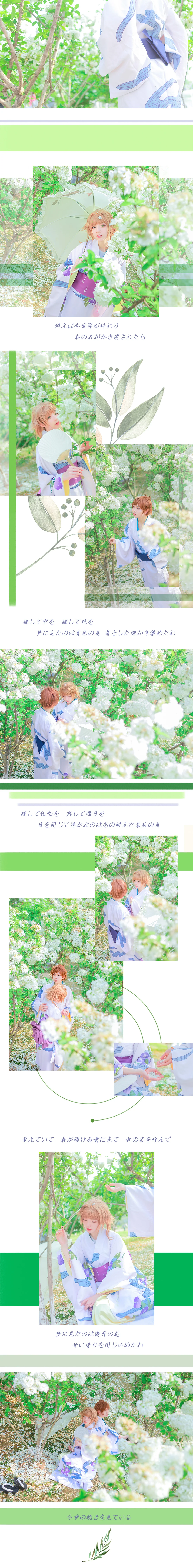 翼年代记樱狼COS写真