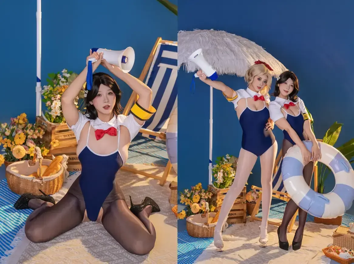 奈汐酱nice&奶桃桃 – 夏纪【100P】｜高清图片集