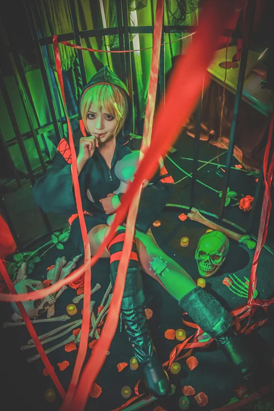 东京泰迪熊镜音连COS写真