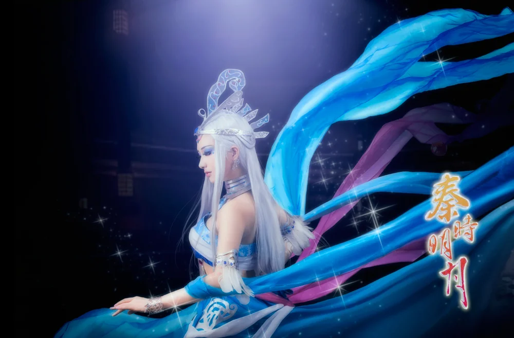秦时明月雪女COS写真