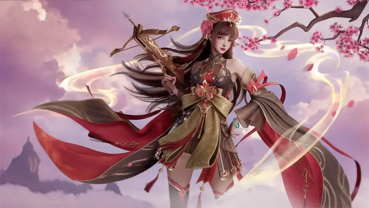 三国杀 孙尚香明良千古 同人 3D 4K高清壁纸｜高清图片集