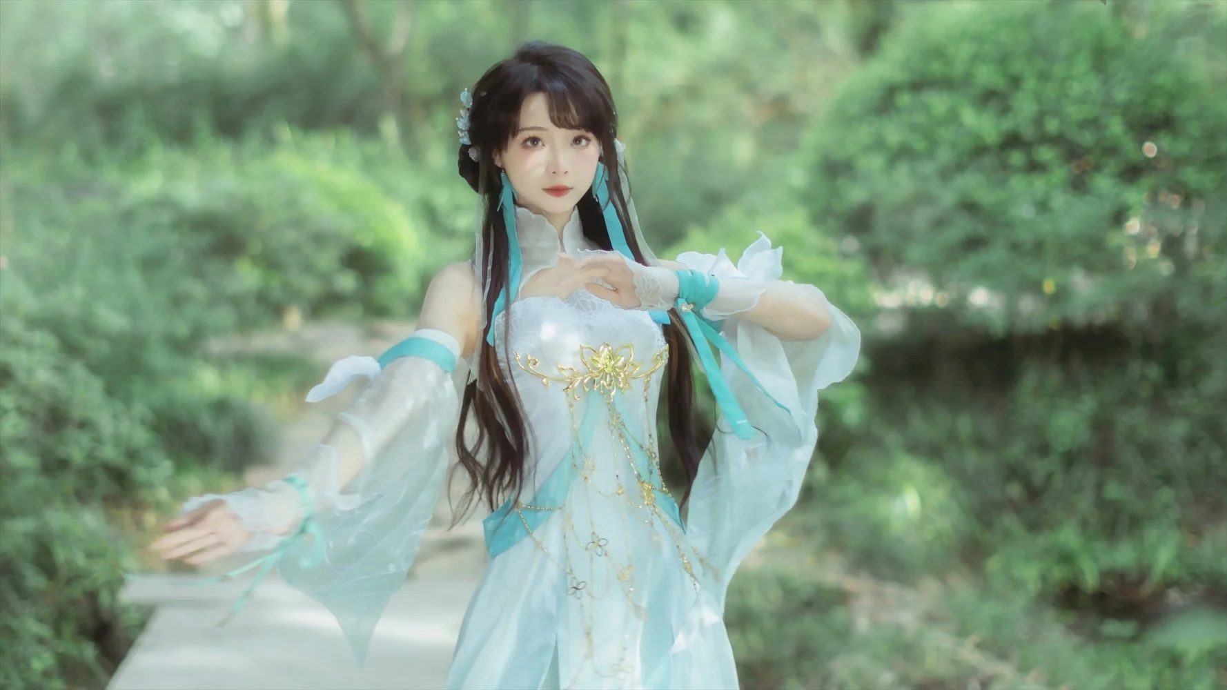 COS写真 逆水寒 古装 美女 4k电脑壁纸 4k手机壁纸