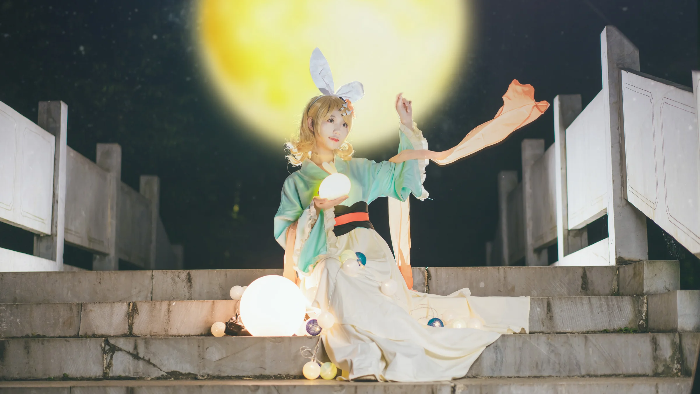 VOCALOID 镜音铃COS写真