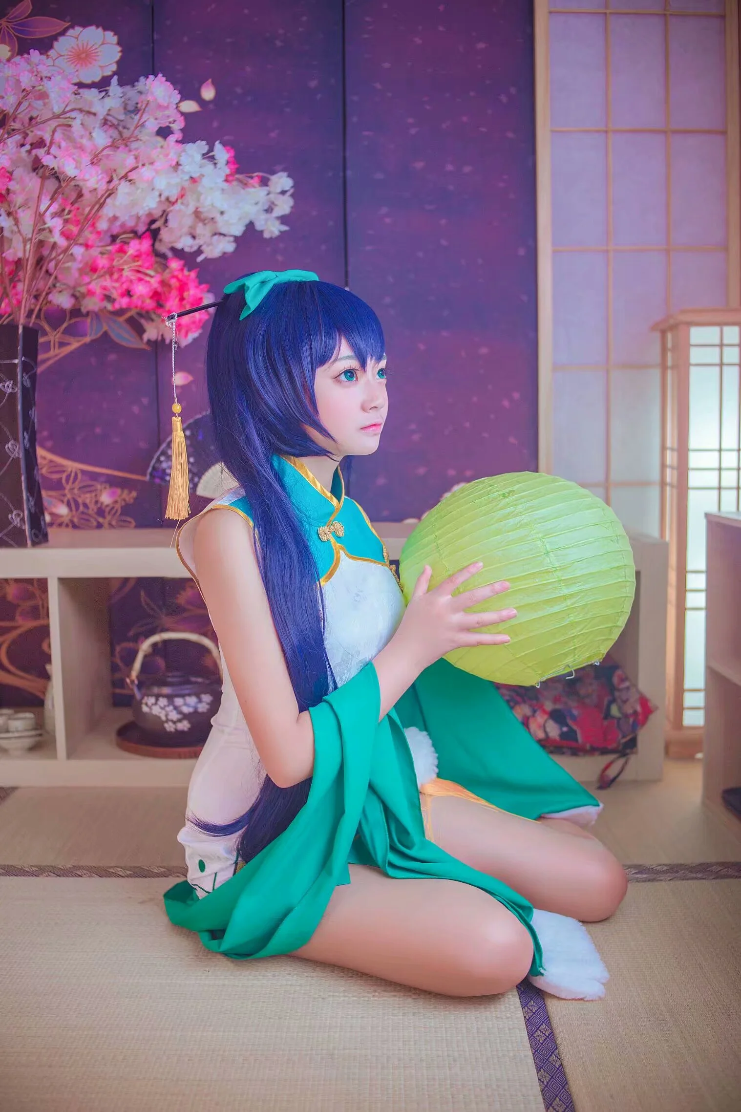 阴阳师―莹草旗袍COS写真