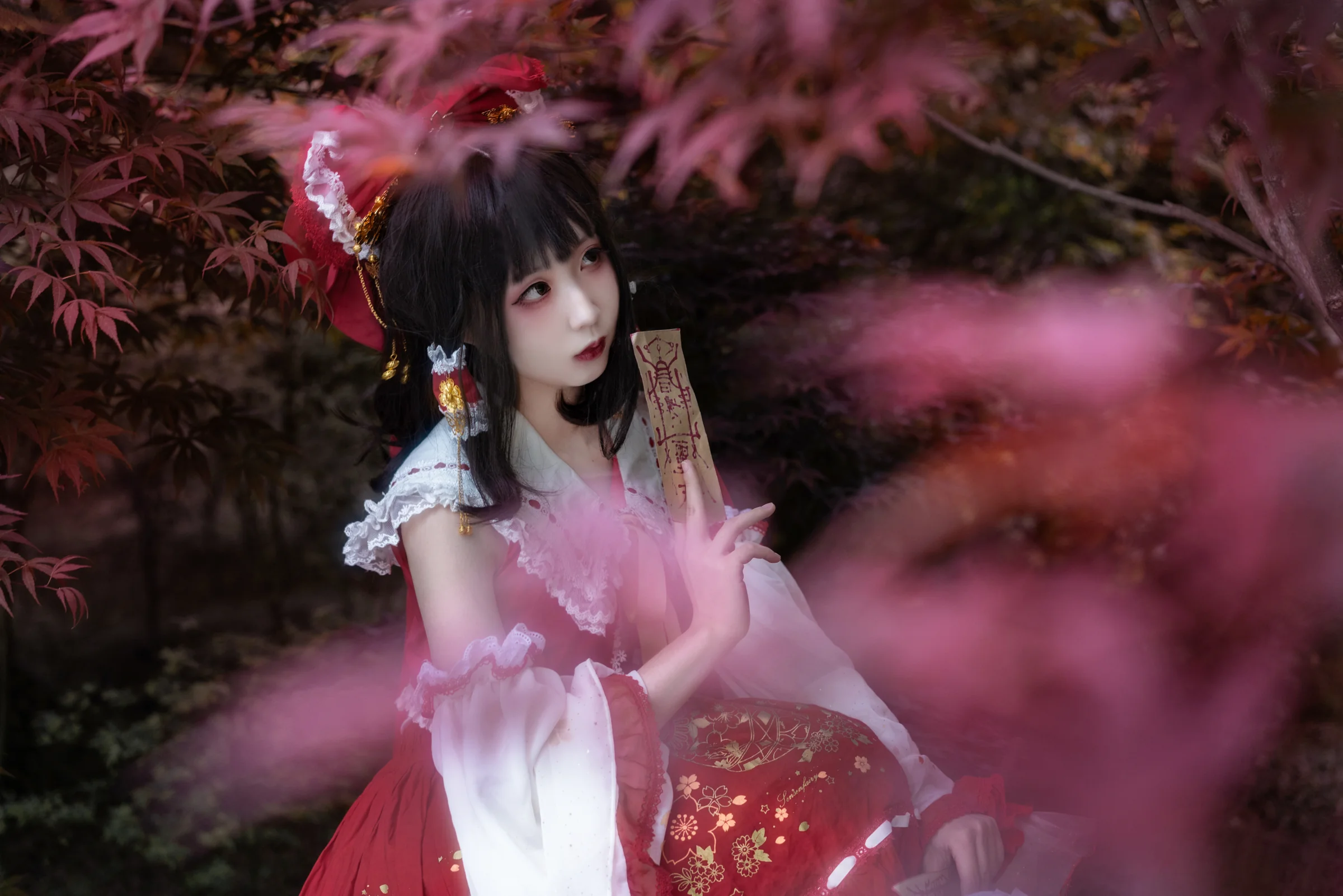 东方project博丽灵梦COS写真